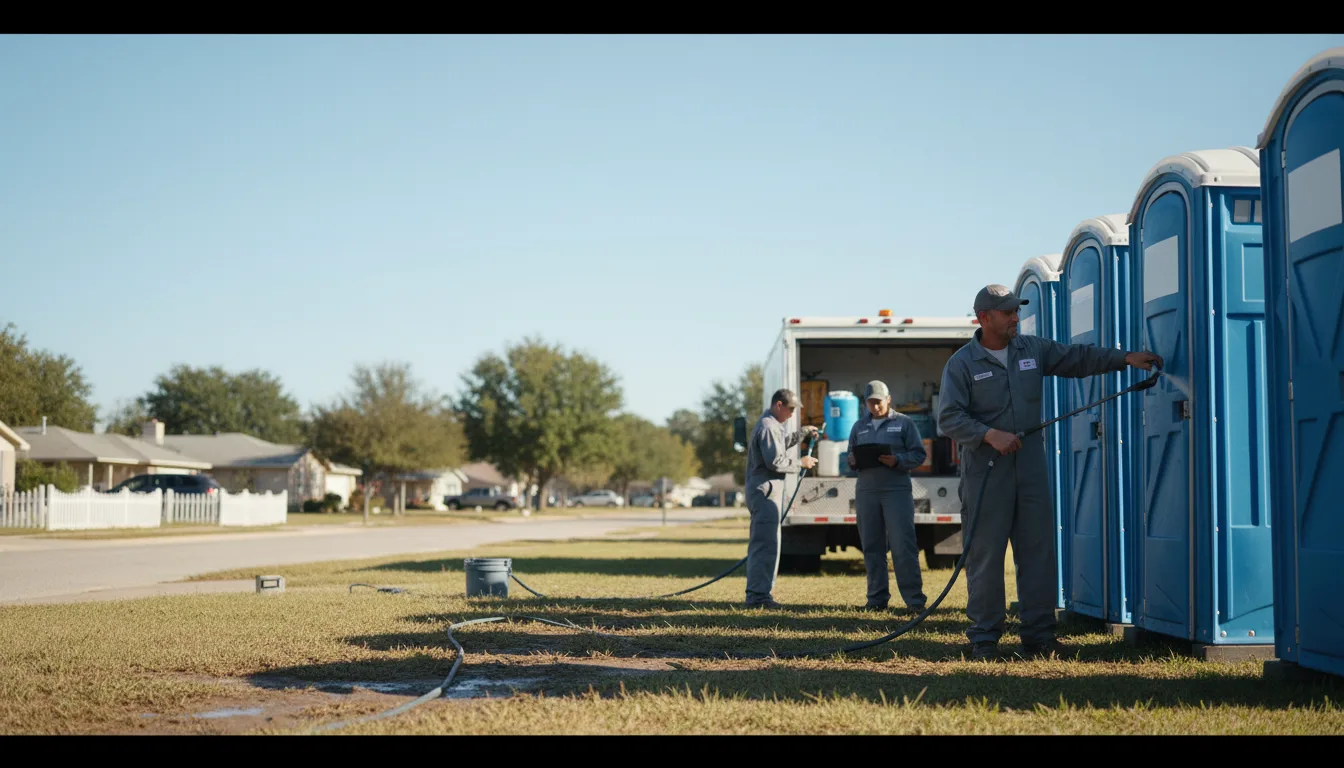 Long-Term Portable Toilet Rental in Cutler, IL near me